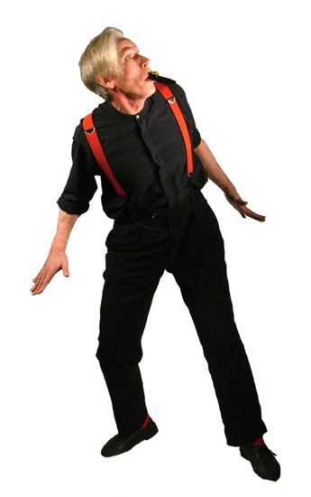 RUDY, THE TRAINED FLY, Michael Trautman - photo by E. Lamprecht
